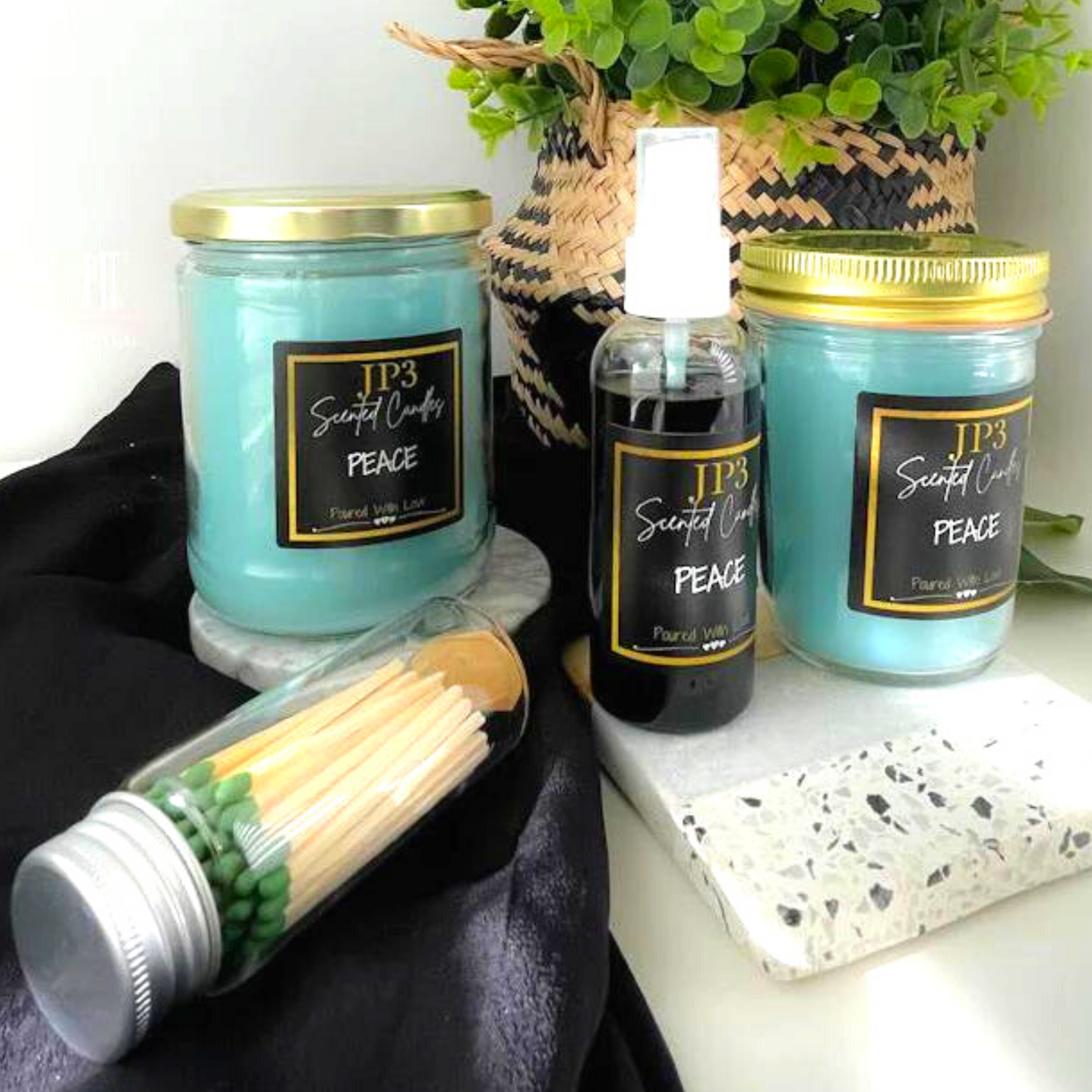 12 oz + 8 oz + Spray Scent Combo