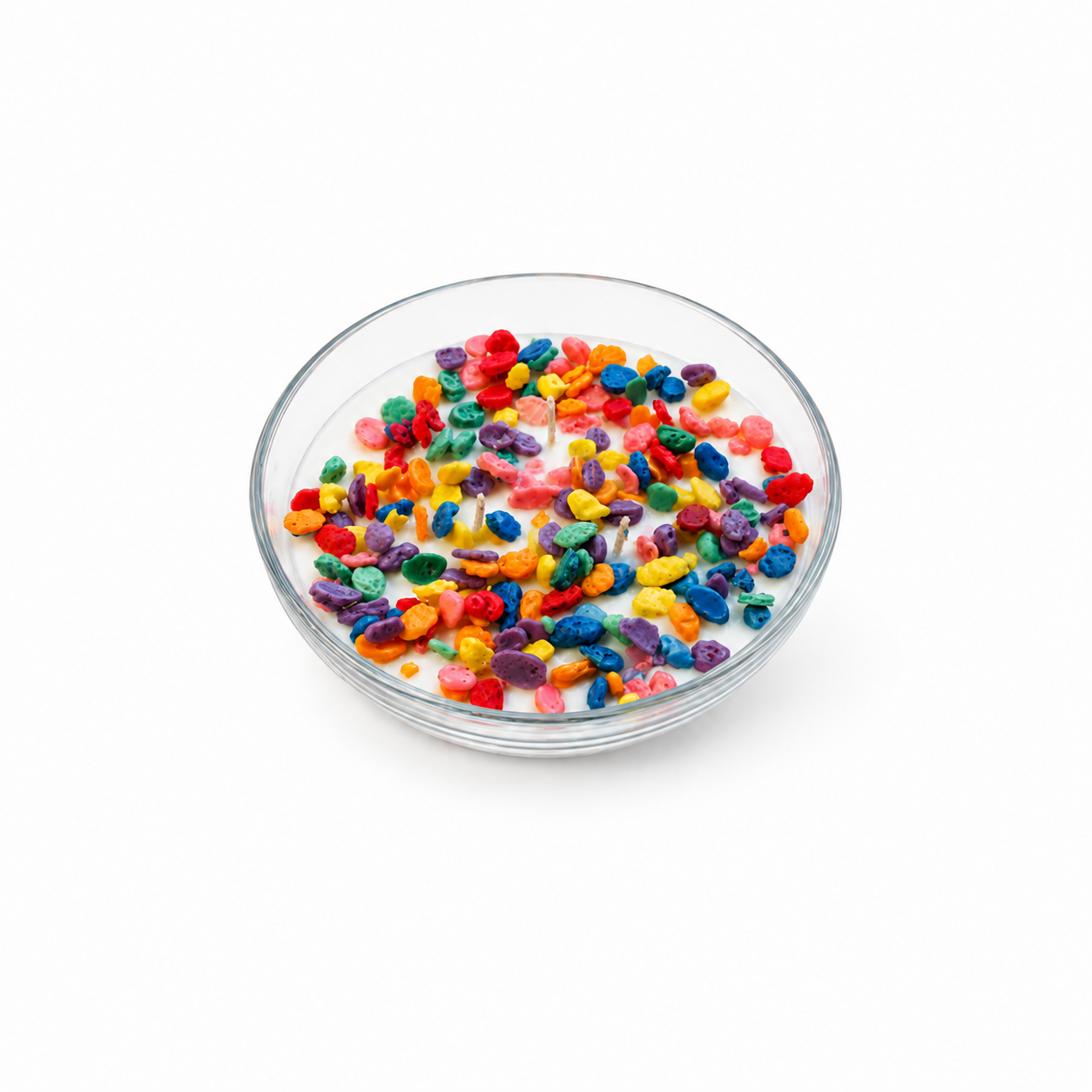 Fruity Pebbles Cereal Bowl Candle